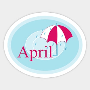 April Sticker